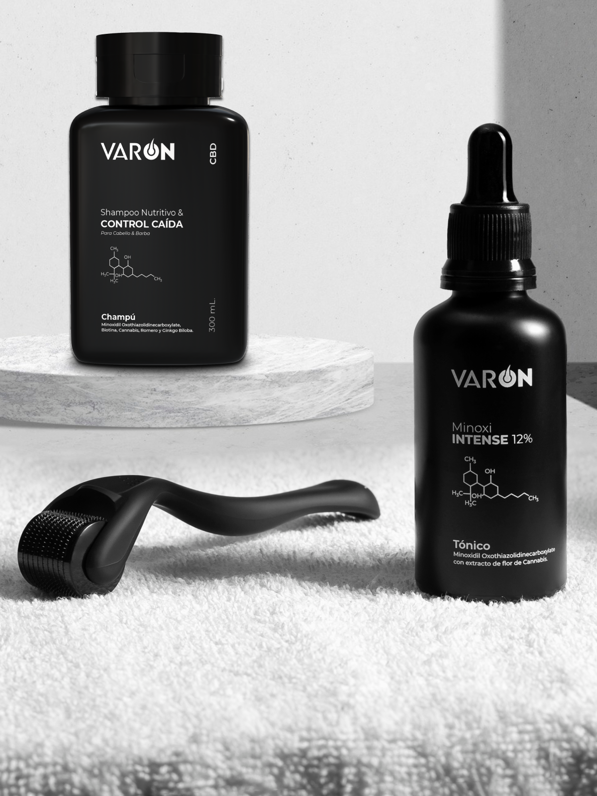 Combo Crecimiento Barba & Cabello Varón