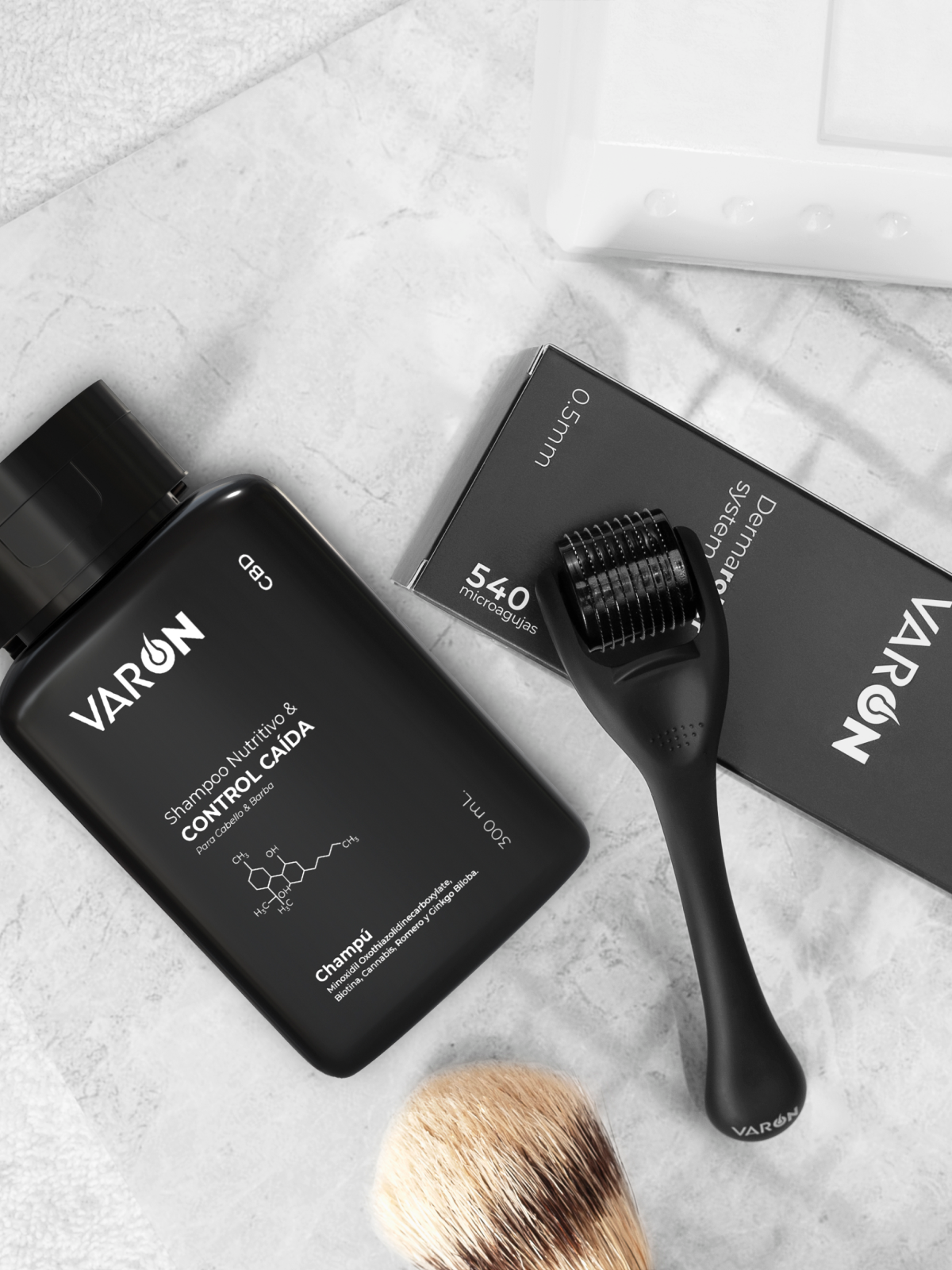 Combo Crecimiento Barba & Cabello Varón