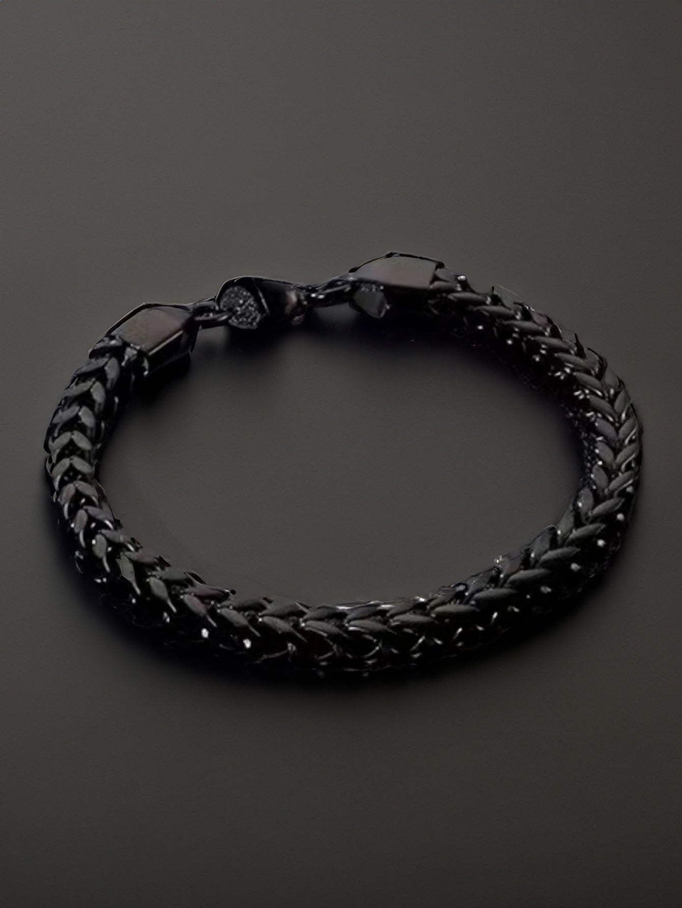 Pulsera Metálica Negra