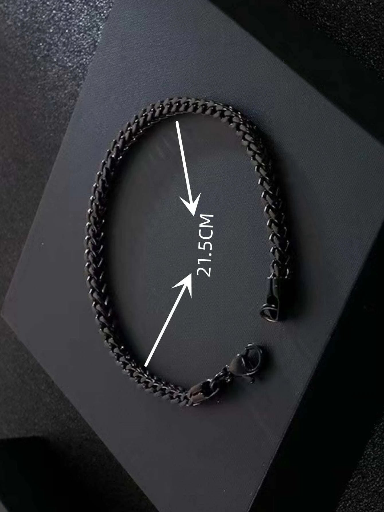 Pulsera Metálica Negra