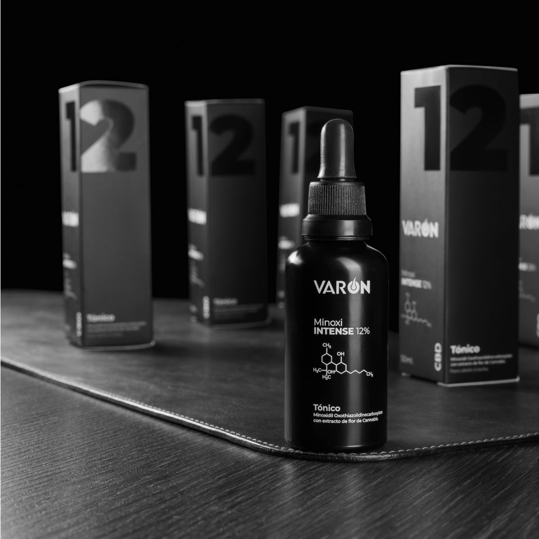 Tónico Crecimiento Barba & Cabello Varón 12%