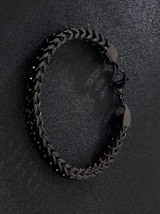Pulsera Metálica Negra