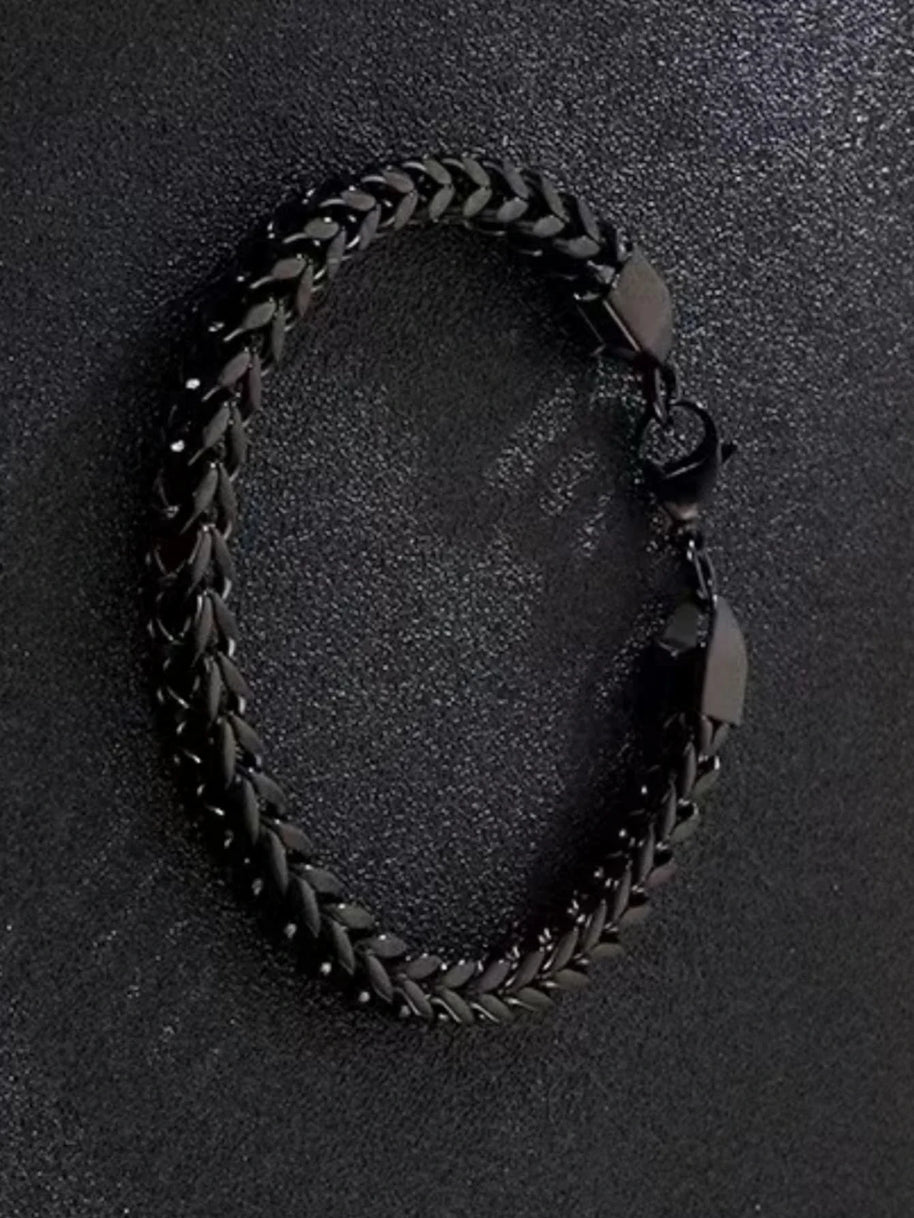 Pulsera Metálica Negra