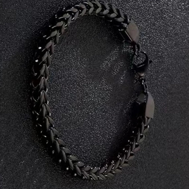 Pulsera Metálica Negra